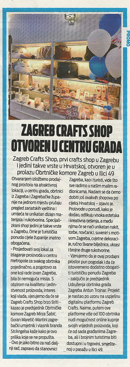 Zagreb Crafts Shop u 24sata