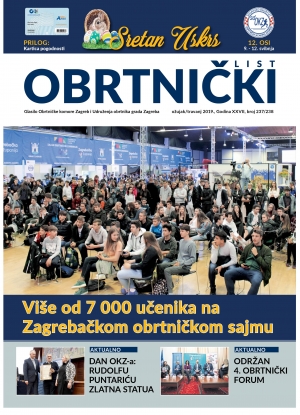 Obrtnički list 237 238 - Naslovnica